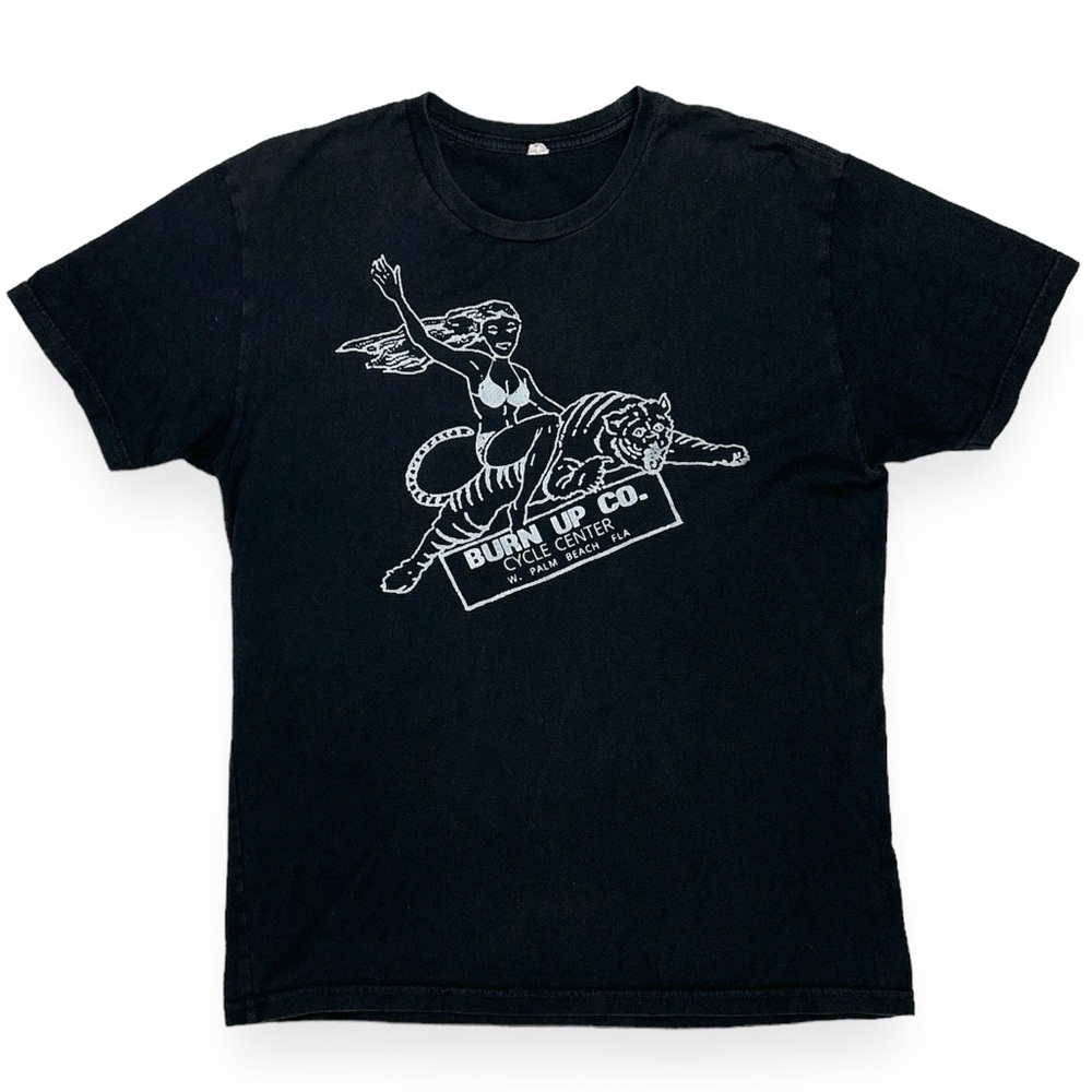 Next Level Black Burn Up Co. Cycle Center S/S Shirt